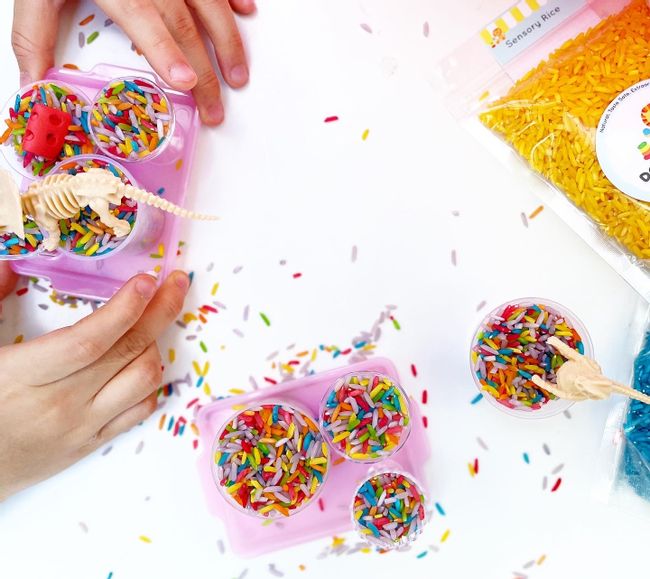 Dough Little | Our Favourite Collections - SENSORY RICE IS NICE
